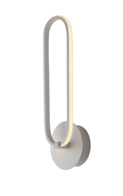 Applique LED in alluminio bianco e diffusori in silicone 12.5W 1120LM 4000°k INFINITY-AP Applique LED in alluminio bianco e diffusori in silicone 12.5W 1120LM 4000°k INFINITY-AP